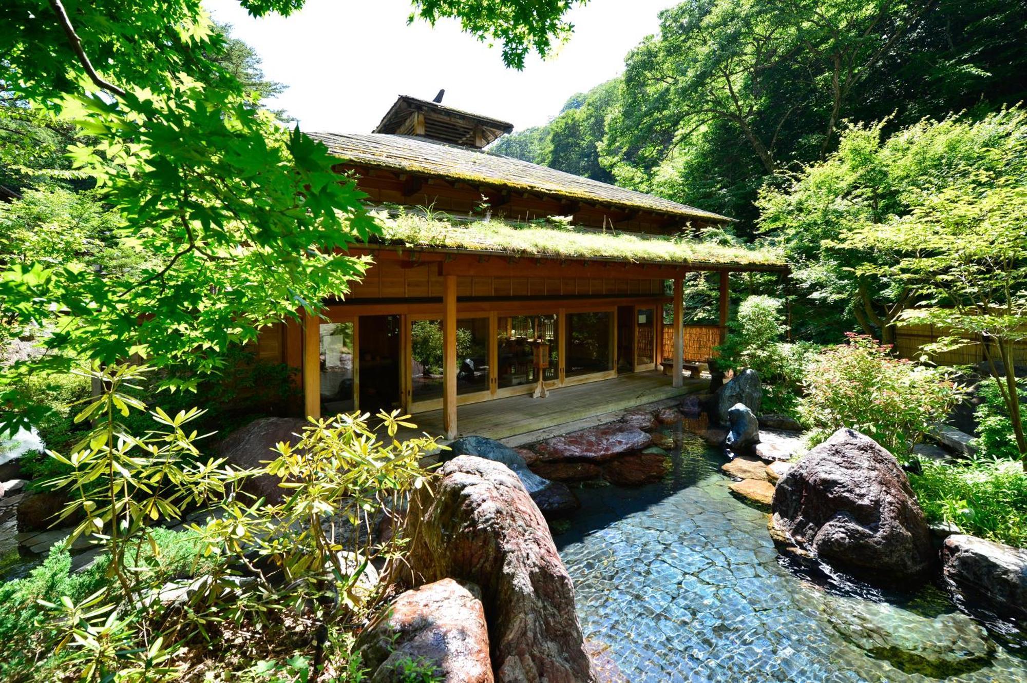 Houshi Onsen Chojukan Minakami Exterior photo